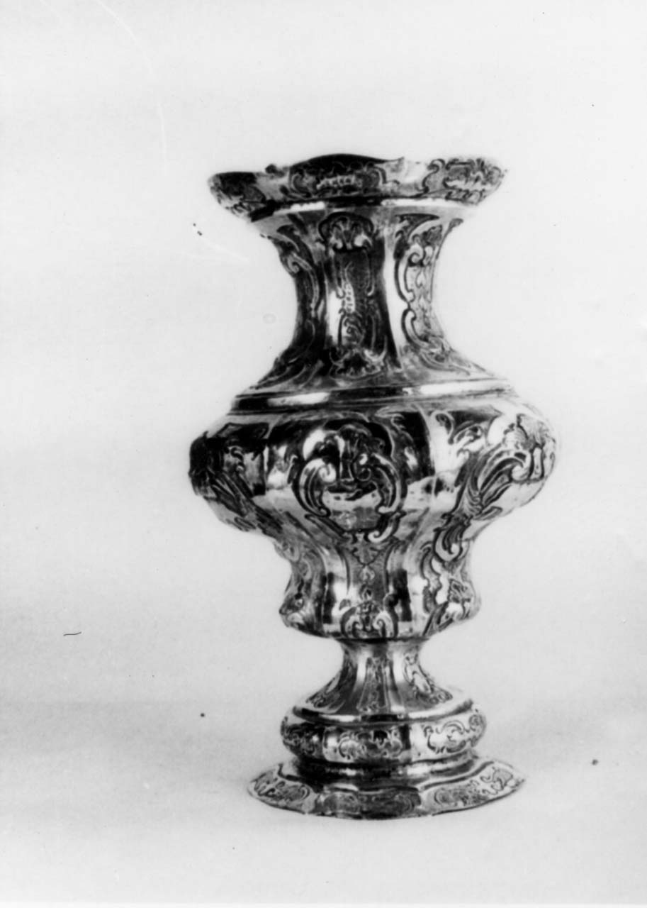 vaso d'altare per composizione floreale, serie - bottega veneta (sec. XIX)