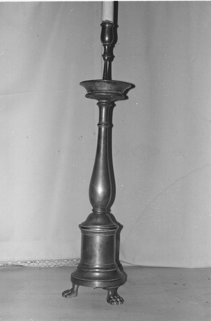 candelabro, serie - ambito veneto (ultimo quarto sec. XVIII)