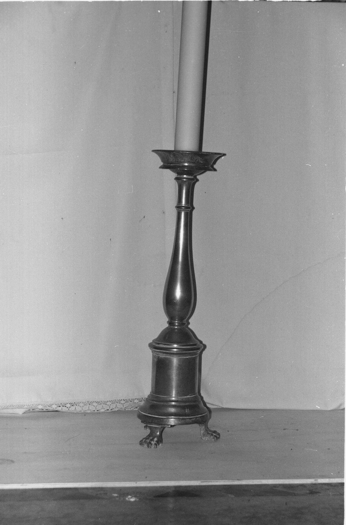 candelabro, serie - ambito veneto (ultimo quarto sec. XVIII)