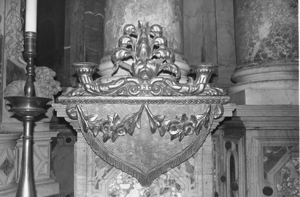 candelabro, serie - ambito veneto (seconda metà sec. XVIII)