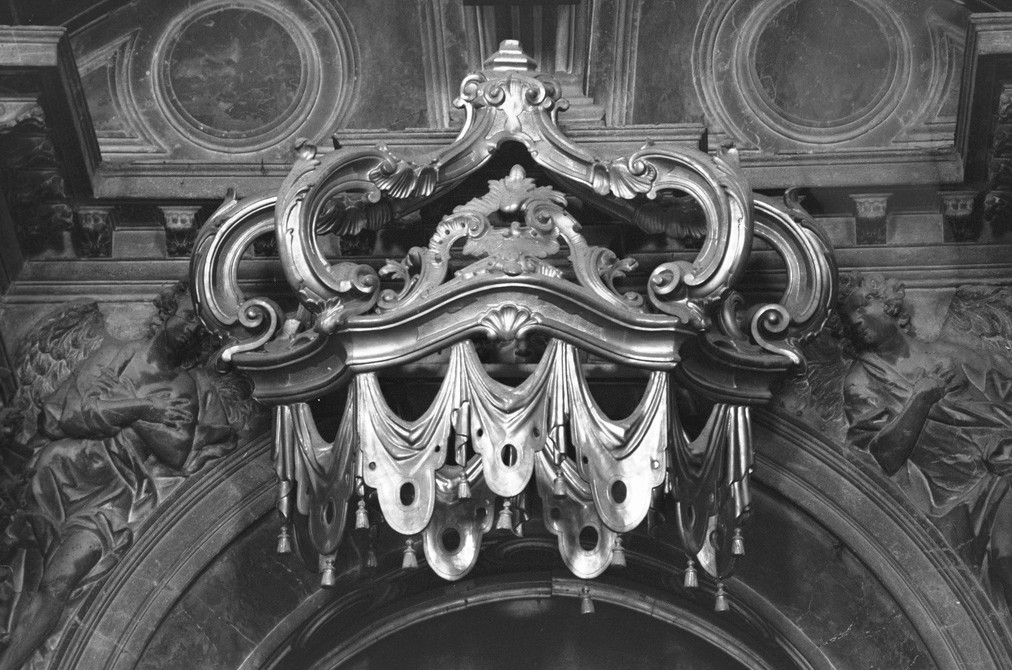 corona pensile - ambito veneto (seconda metà sec. XVIII)