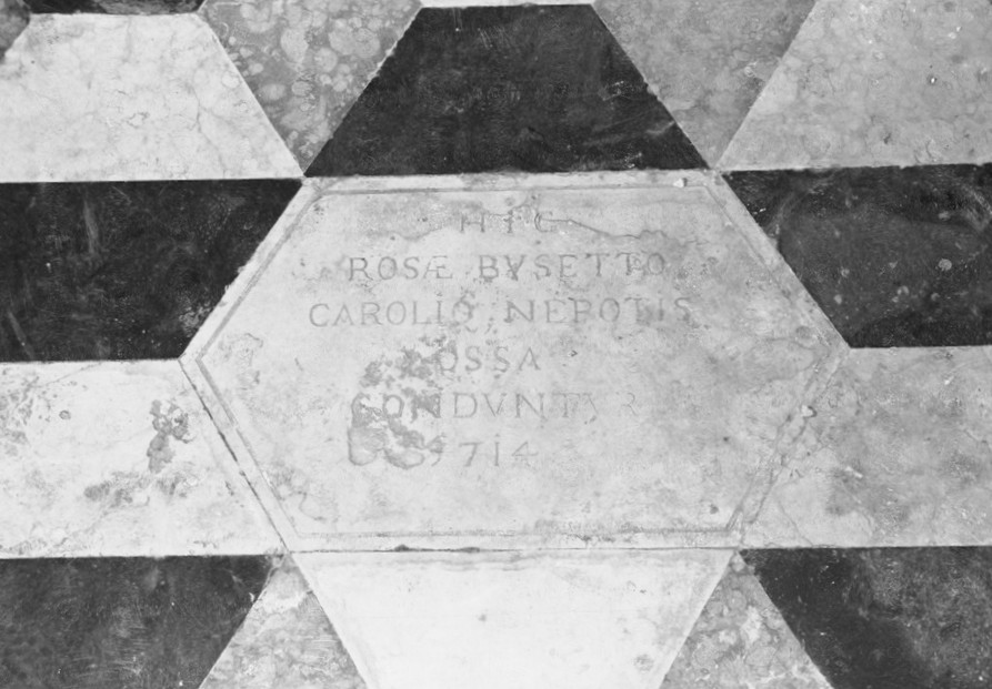 lapide - ambito veneto (primo quarto sec. XVIII)