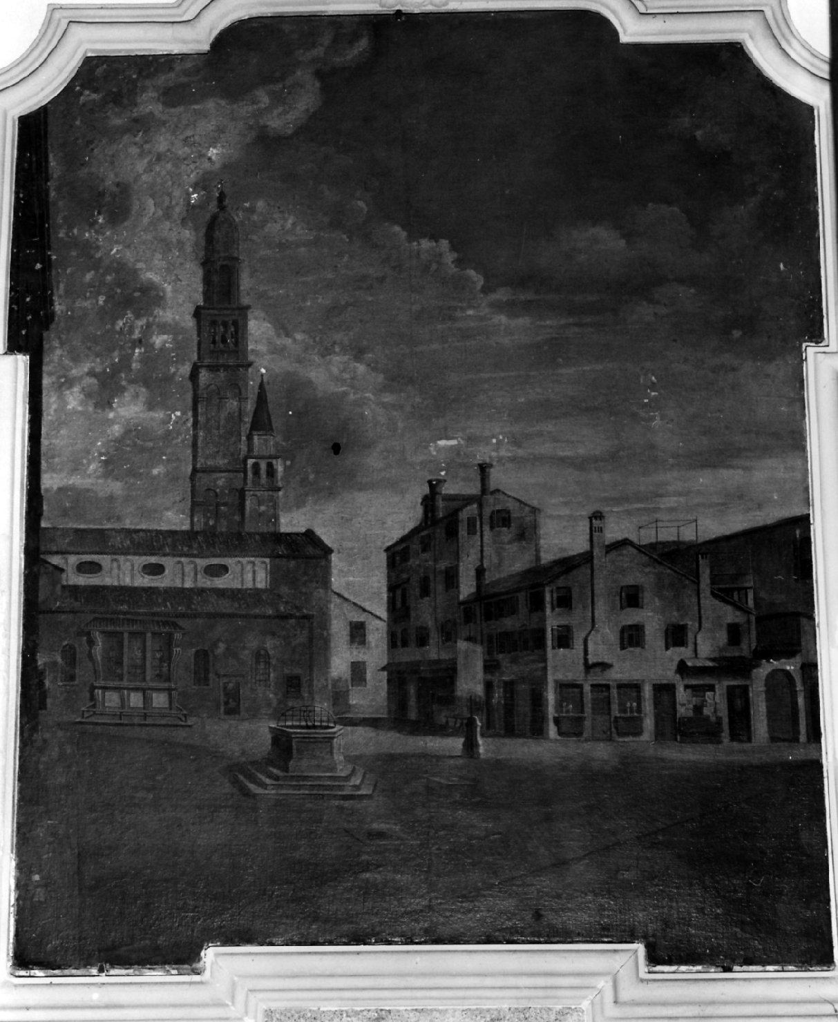 campo S. Maurizio a Venezia (dipinto) di Battaglioli Francesco (sec. XVIII)