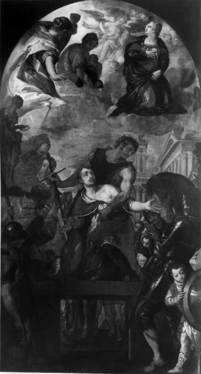 Martirio di S. Maurizio (pala d'altare) di Caliari Paolo detto Veronese (sec. XVI)