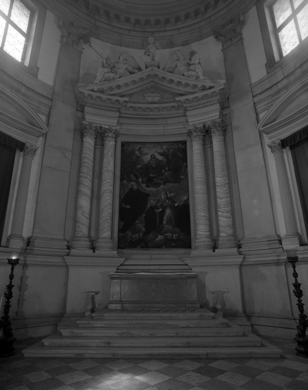 angeli (statua, elemento d'insieme) di Palladio Andrea, Giovanni Giacomo di Pietro, Florio Giovanni Battista detto Rocchetto (secondo quarto sec. XVI, sec. XVII)