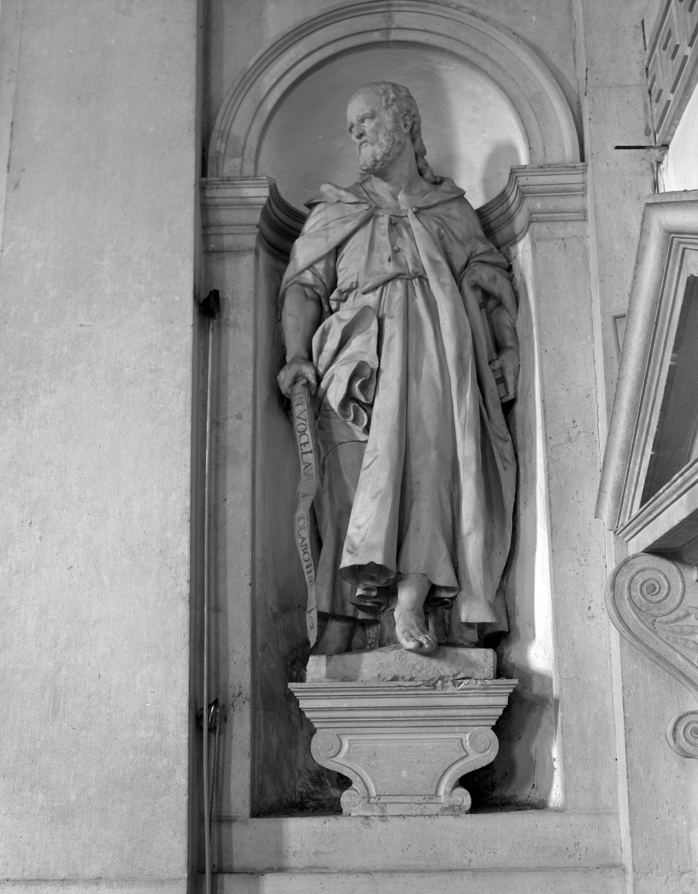Giona (statua) di Albanese Giovanni Battista (sec. XVII)