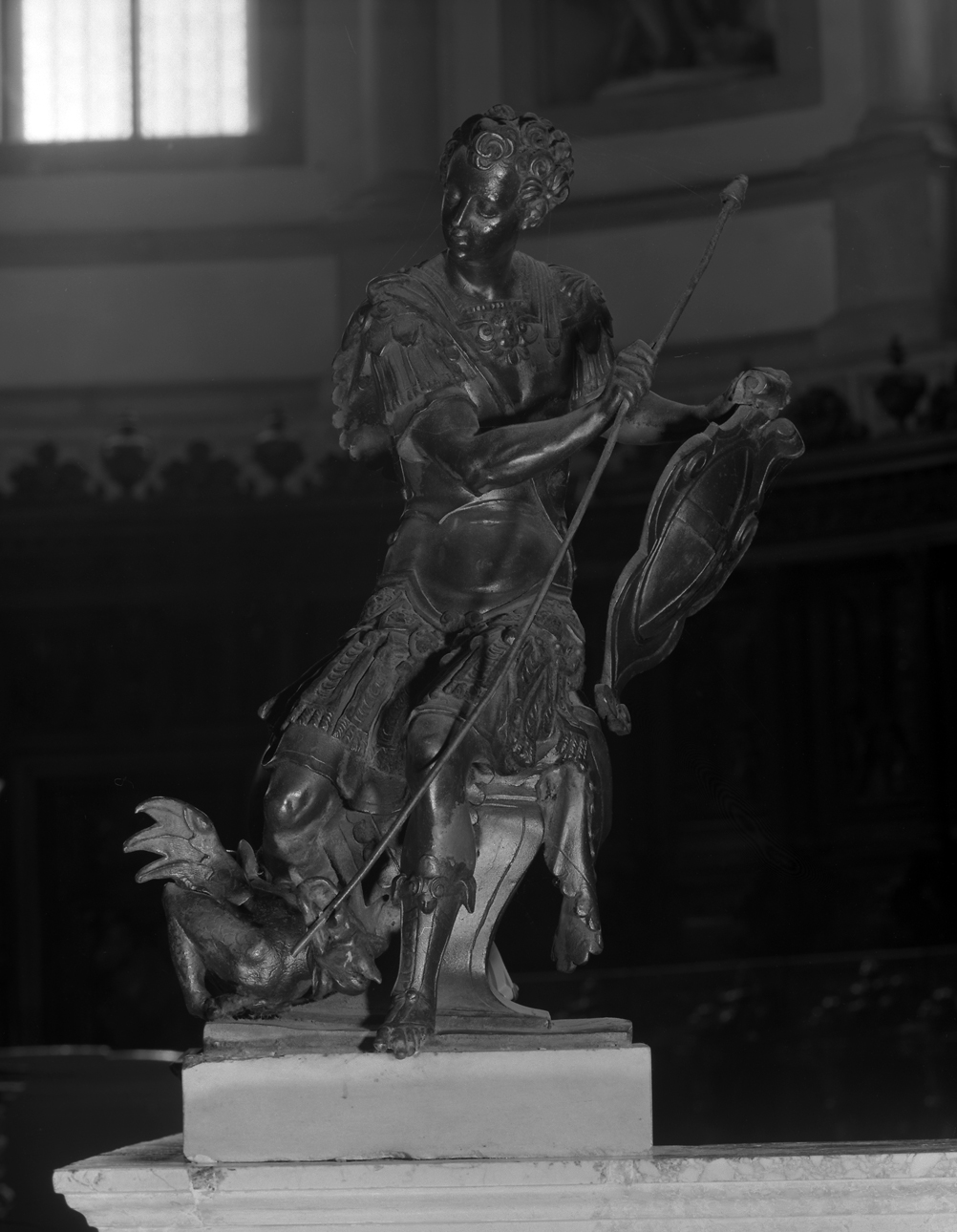 San Giorgio (statua) di Roccatagliata Niccolò (sec. XVI)