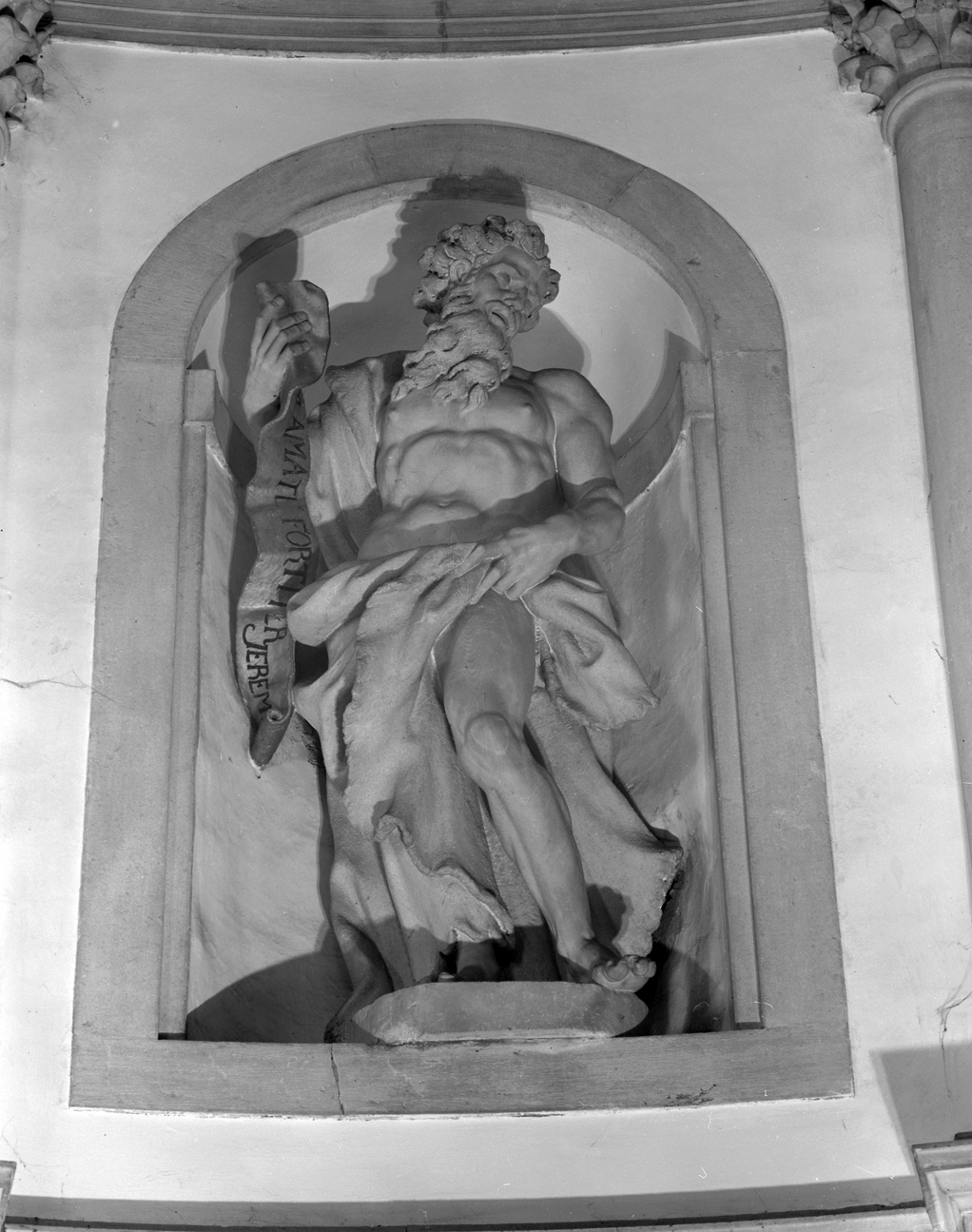 Geremia (statua) - ambito veneto (ultimo quarto sec. XVII)