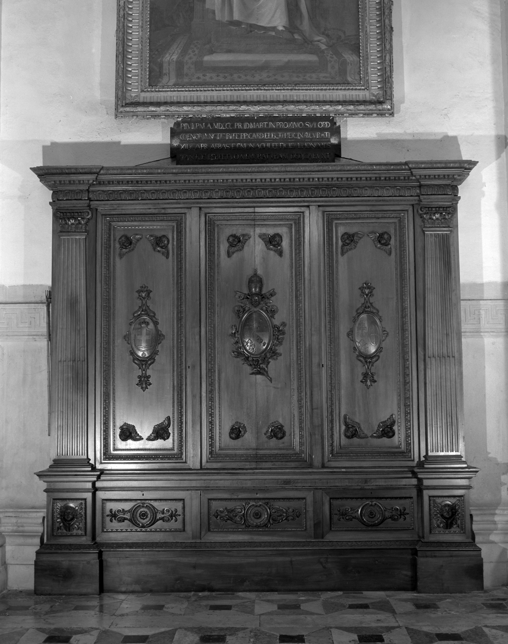 armadio di Panciera Besarel Valentino (sec. XIX)