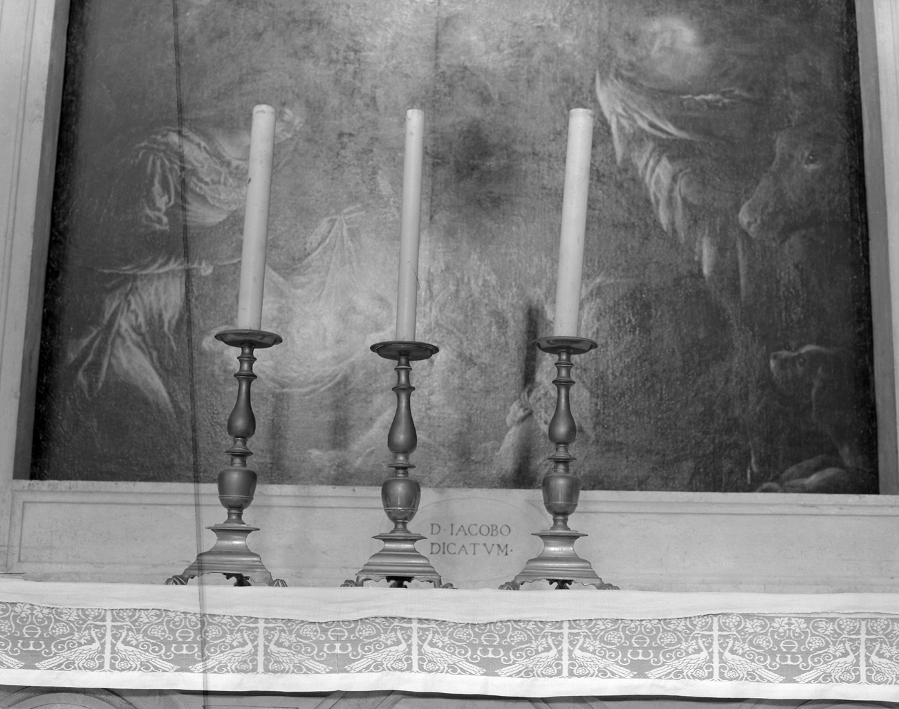 candeliere, serie - ambito veneto (sec. XVIII)