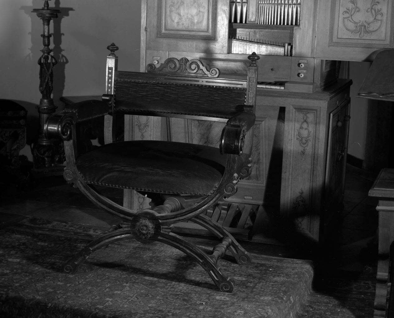 poltrona - ambito veneto (sec. XIX)