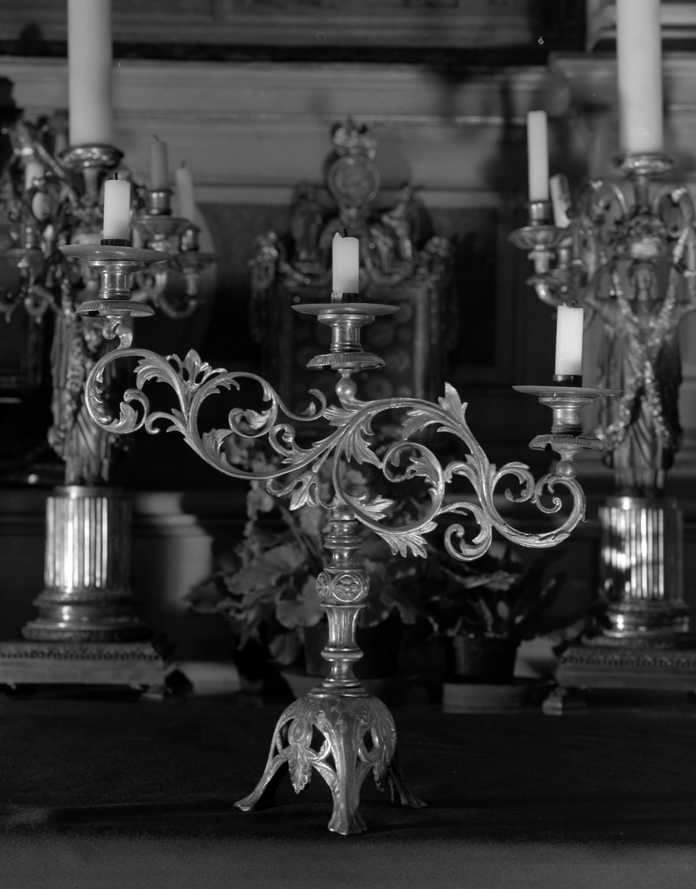 candelabro, serie - ambito veneto (fine/inizio secc. XIX/ XX)
