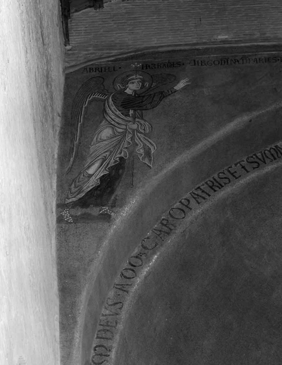 arcangelo Gabriele (decorazione musiva) - ambito greco (sec. XII)