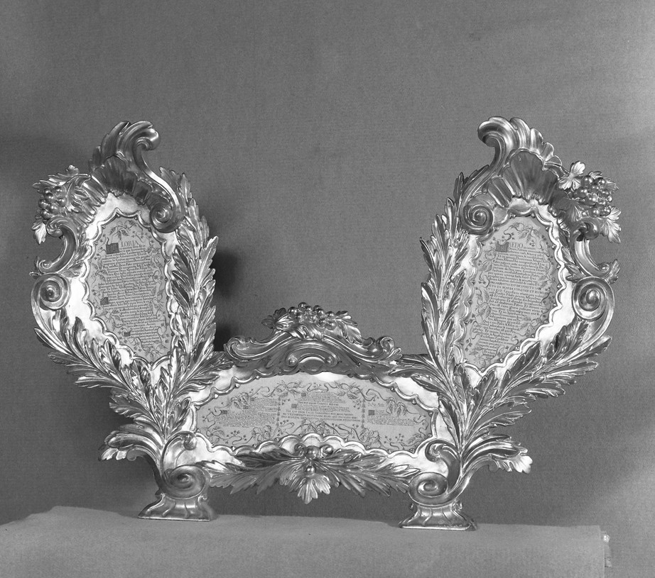 servizio di cartagloria, insieme - bottega veneta (terzo quarto sec. XX)