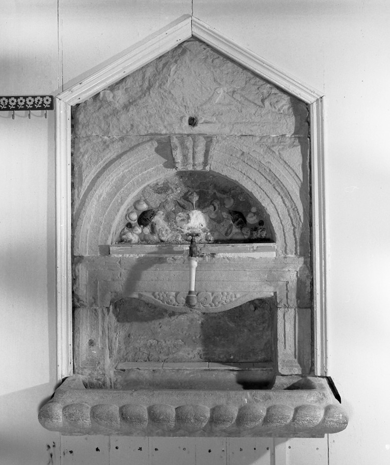 lavabo da sacrestia - ambito veneto (secc. XVIII/ XIX)