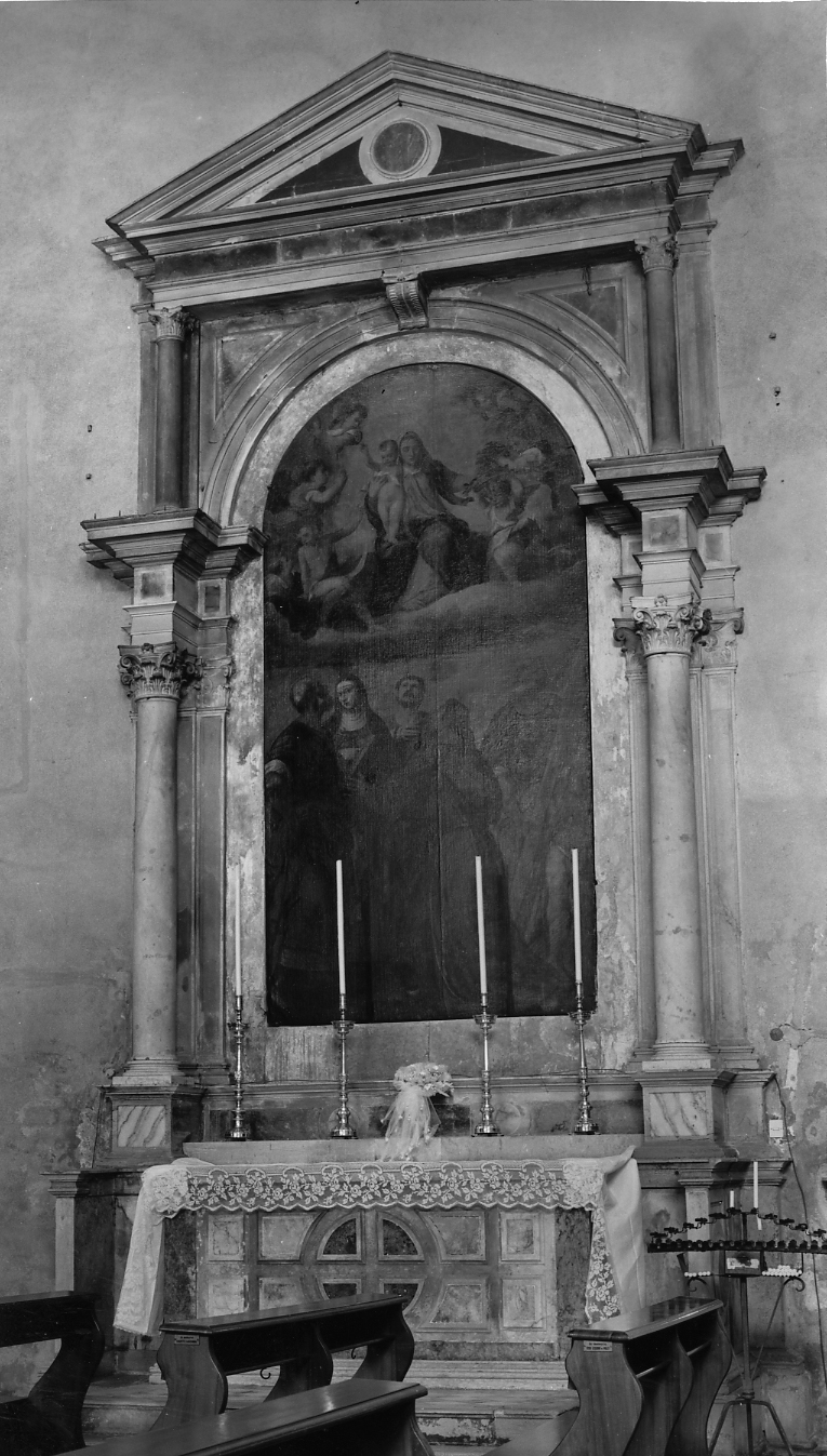 altare - ambito veneto (prima metà sec. XVI)