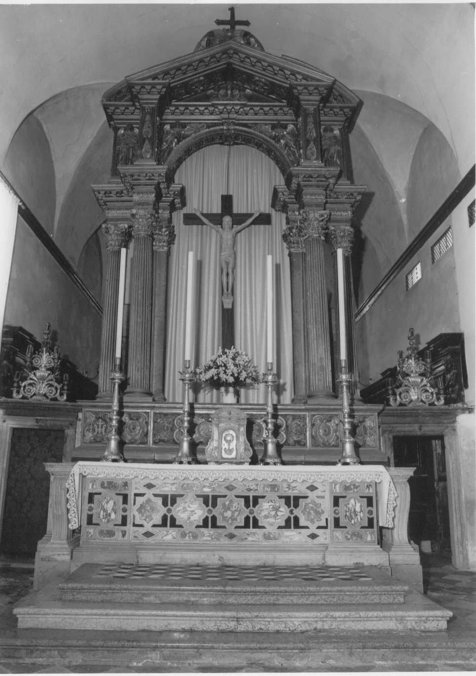 altare maggiore - ambito veneziano (sec. XVIII)