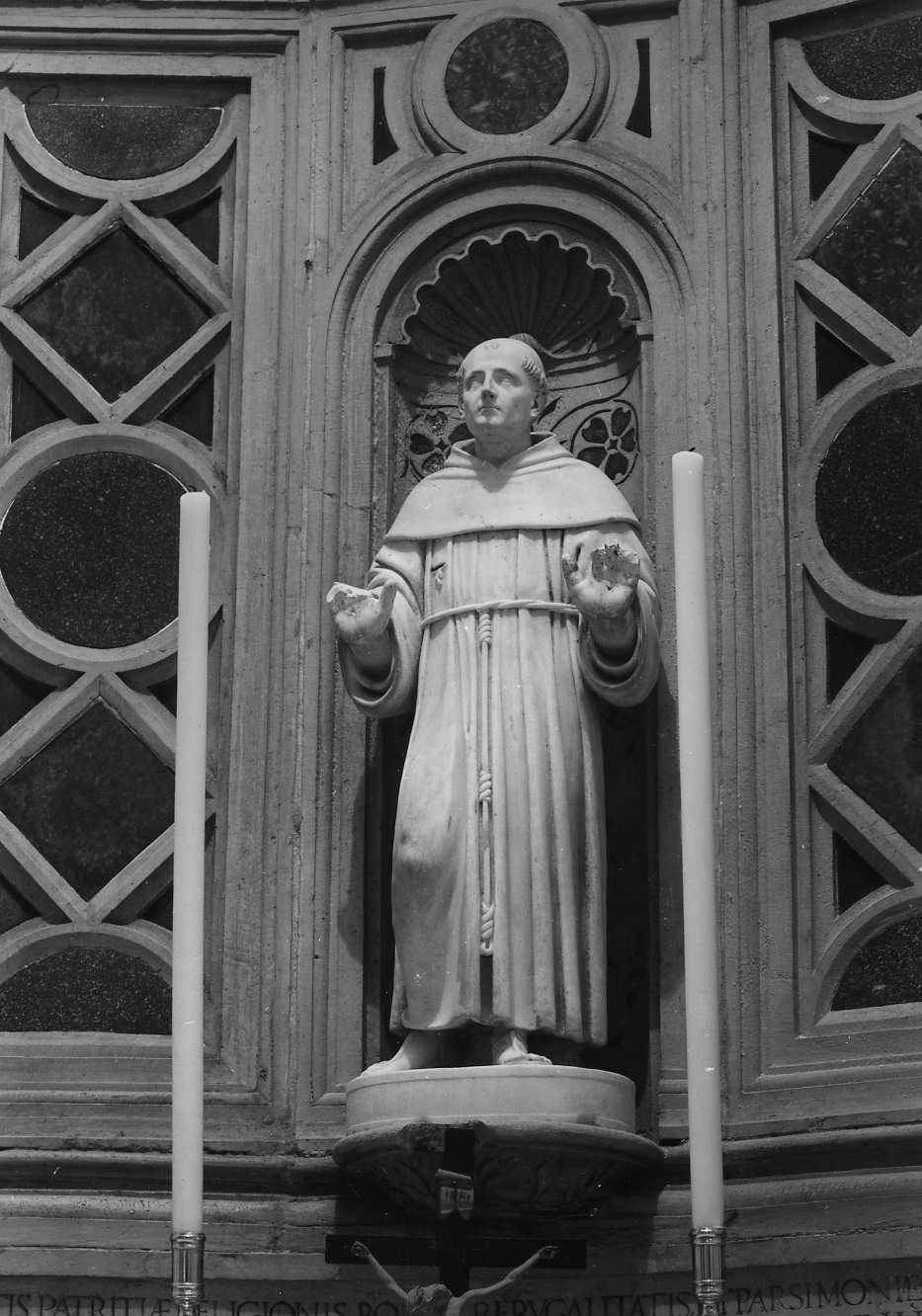 San Francesco d'Assisi (statua) di Bregno Lorenzo (fine/inizio secc. XV/ XVI)