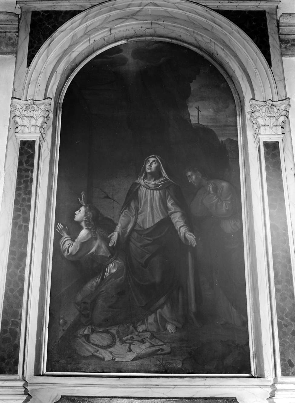 pala d'altare di Zatti Carlo (prima metà sec. XIX)