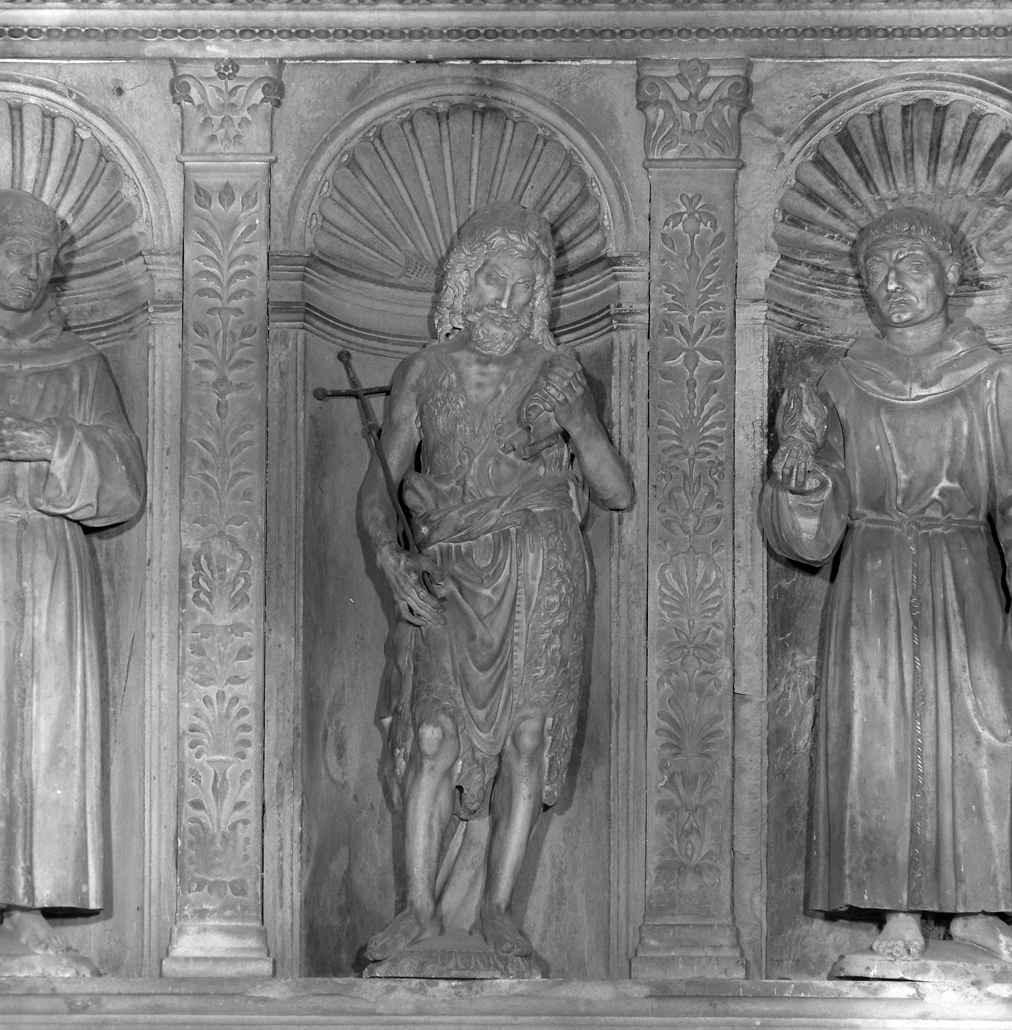 San Giovanni Battista (statua, elemento d'insieme) di Rossellino Antonio (sec. XV)