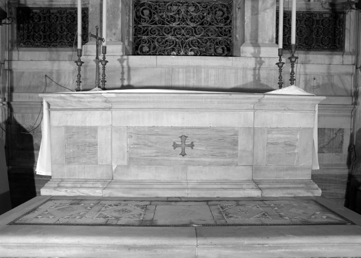 mensa d'altare - bottega veneta (ultimo quarto sec. XVI)