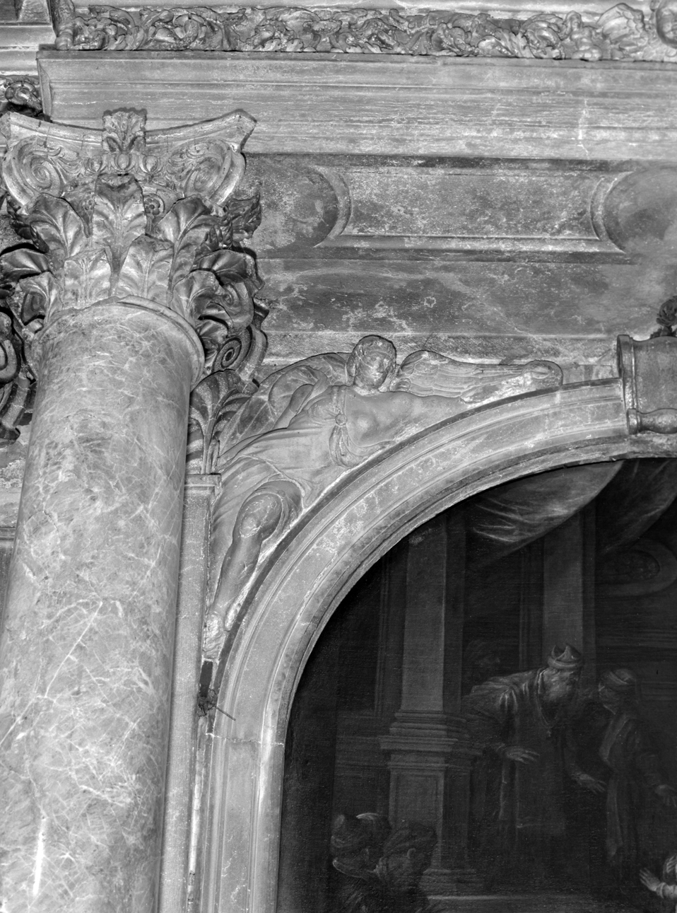 angelo (rilievo) - bottega veneta (ultimo quarto sec. XVI)