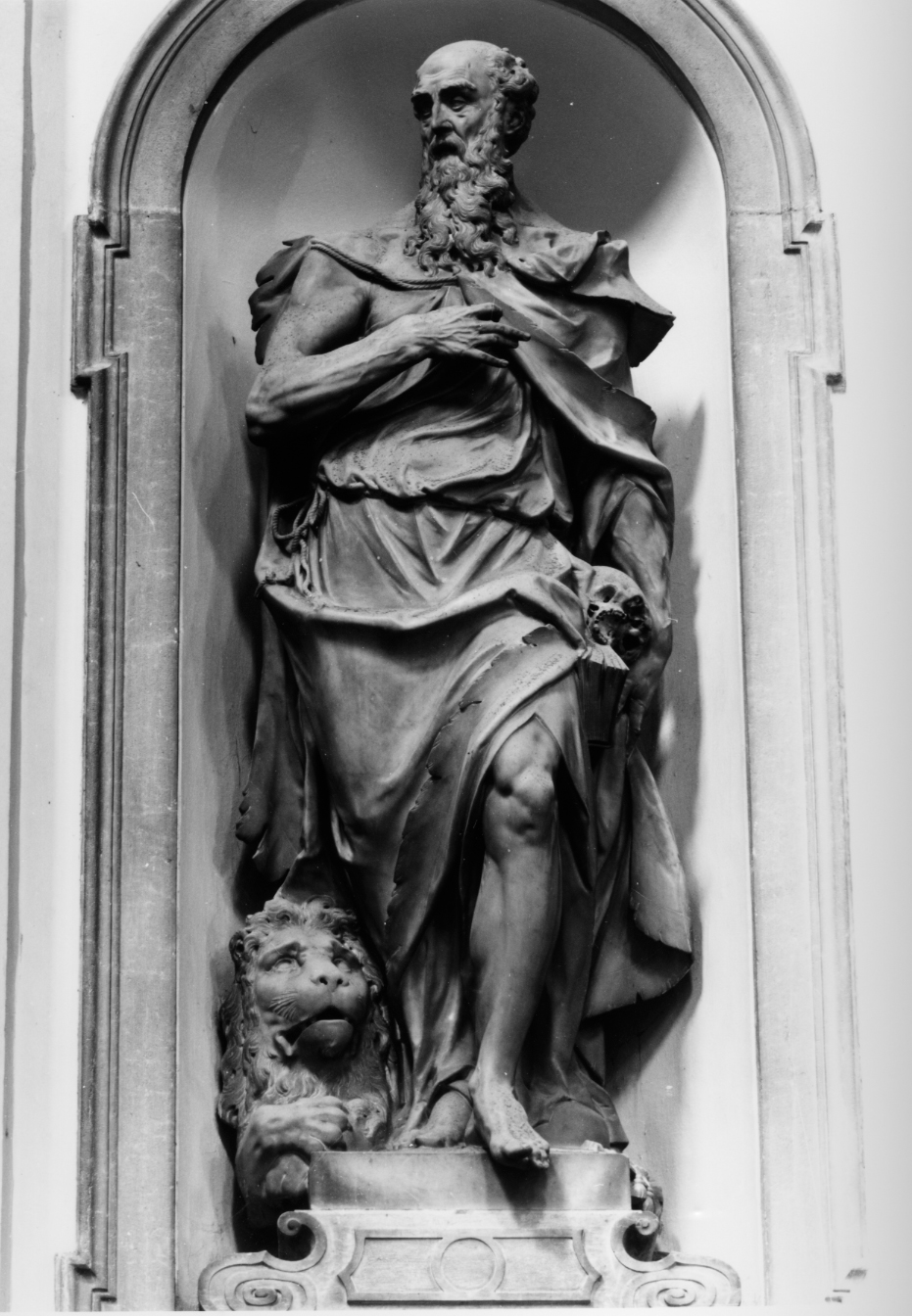 San Girolamo (statua) di Bernardi Giuseppe detto Giuseppe Torretti (sec. XVIII)