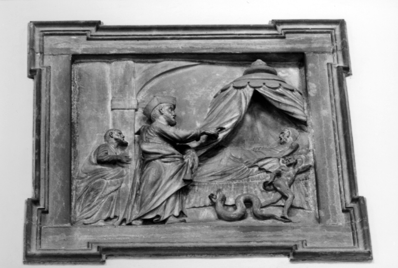 San Filippo Neri (rilievo) - ambito veneziano (sec. XVIII)