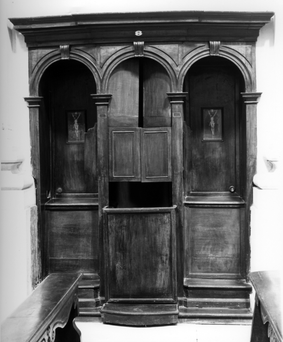 confessionale - bottega veneta (metà sec. XVIII)