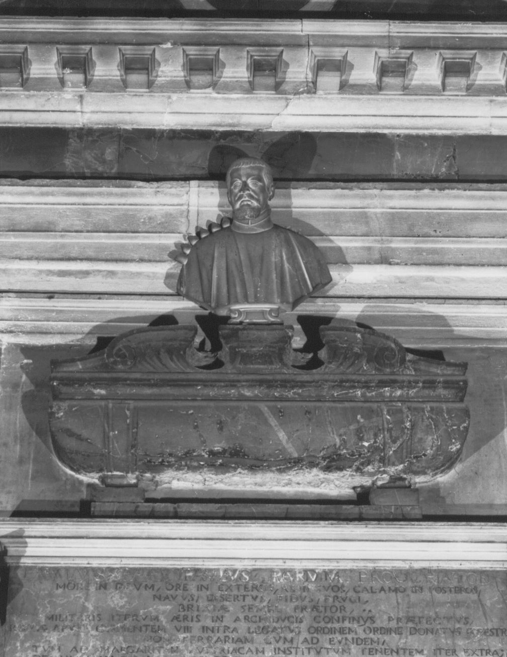 Busto di Paolo Paruta (scultura, elemento d'insieme) di Paliari Giovanni Battista (sec. XVII)
