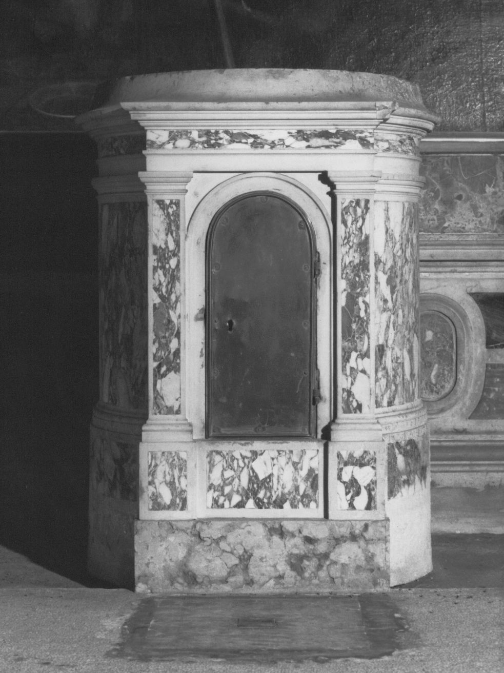tabernacolo, elemento d'insieme di Sardi Giuseppe (seconda metà sec. XVII)
