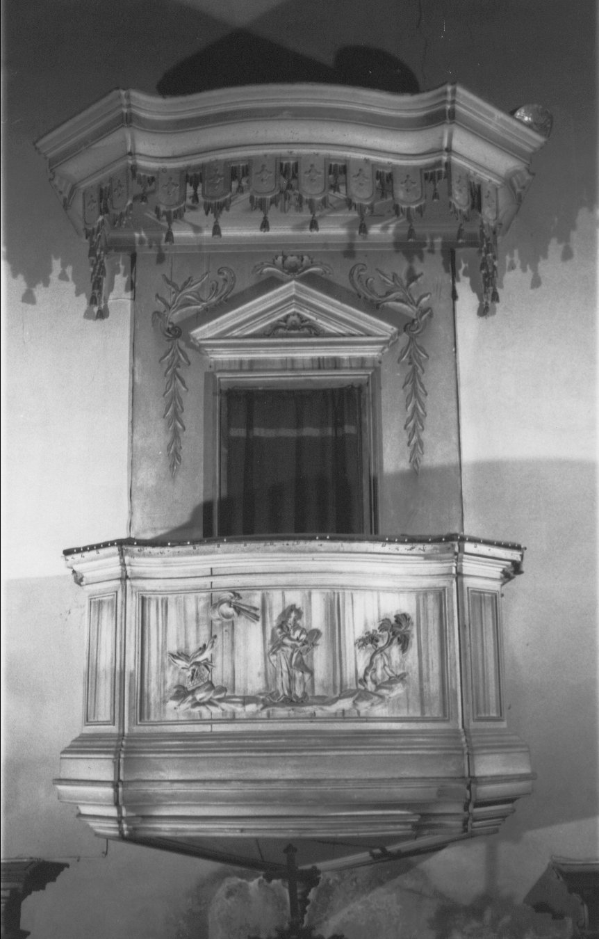 pulpito, insieme - ambito veneto (ultimo quarto sec. XVIII)