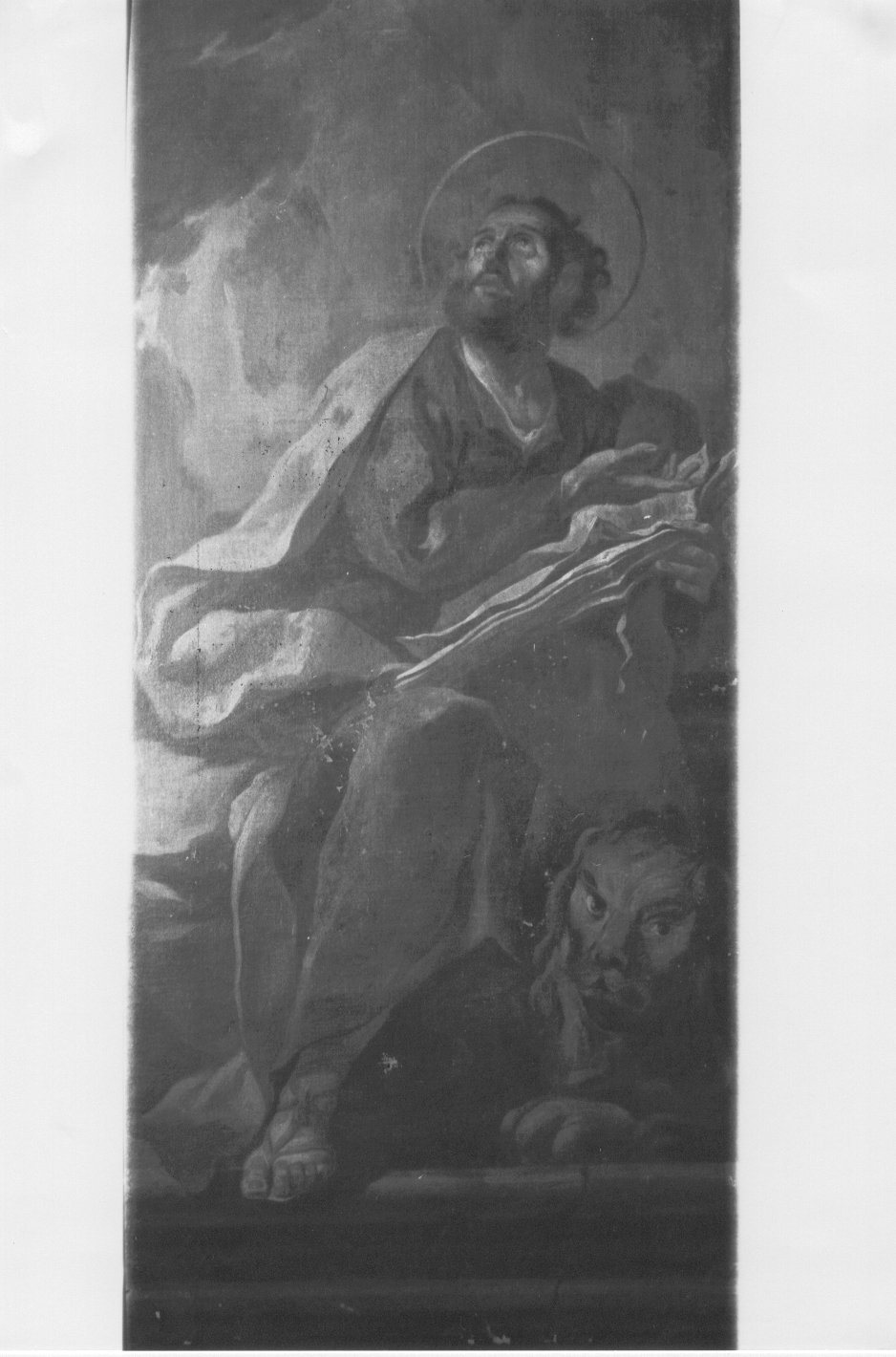 L'evangelista Marco (dipinto) di Pittoni Giovanni Battista (attribuito) (sec. XVIII)
