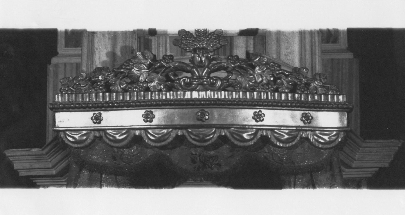 cimasa - ambito veneto (prima metà sec. XIX)