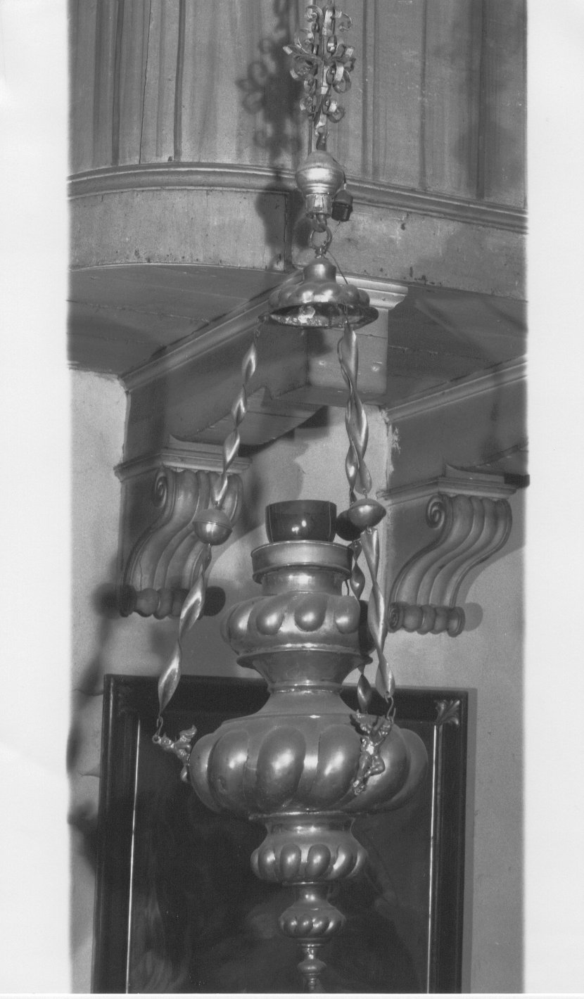 lampada pensile - bottega veneta (sec. XVIII, sec. XIX)