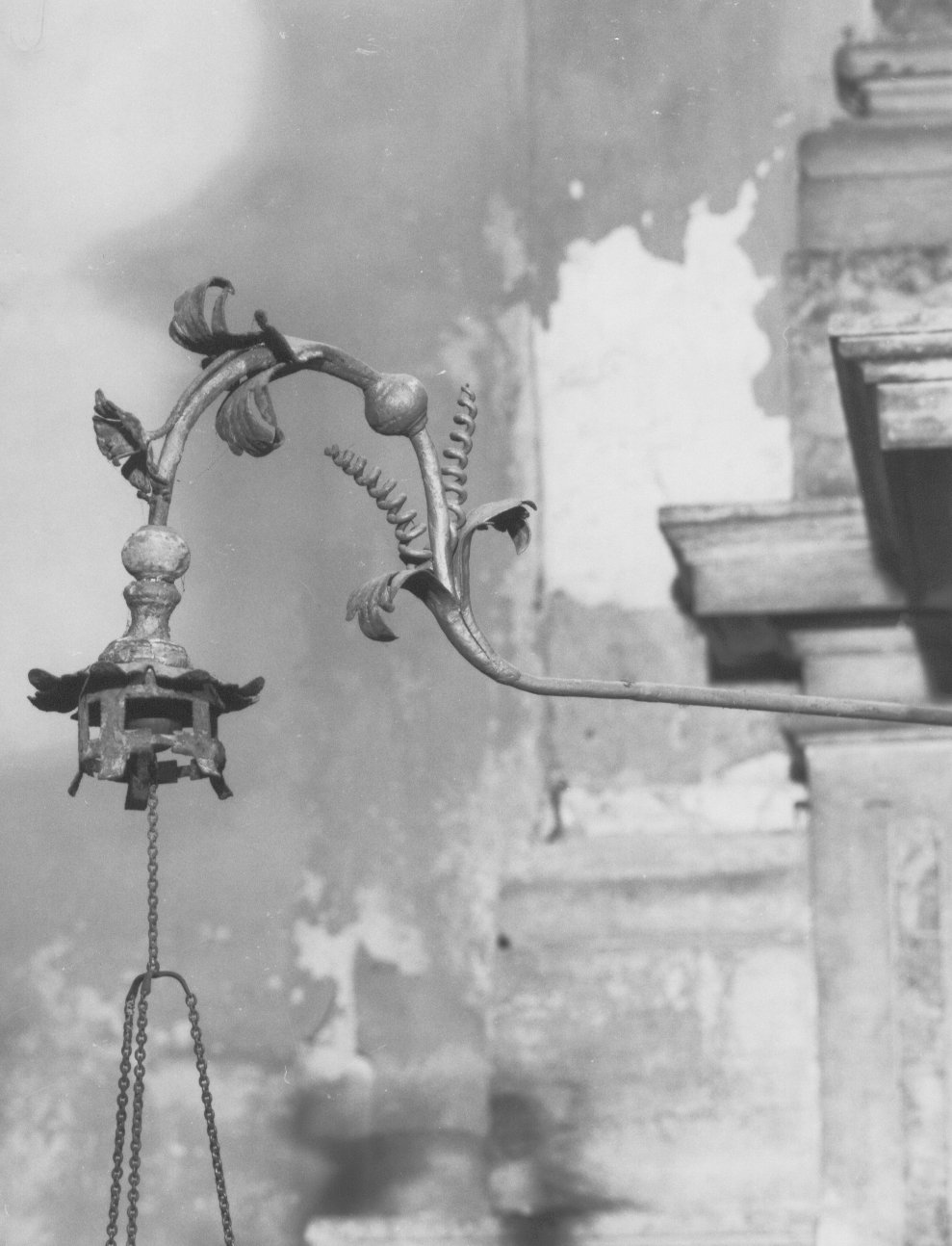 candeliere da parete - ambito veneto (seconda metà sec. XIX, sec. XIX)