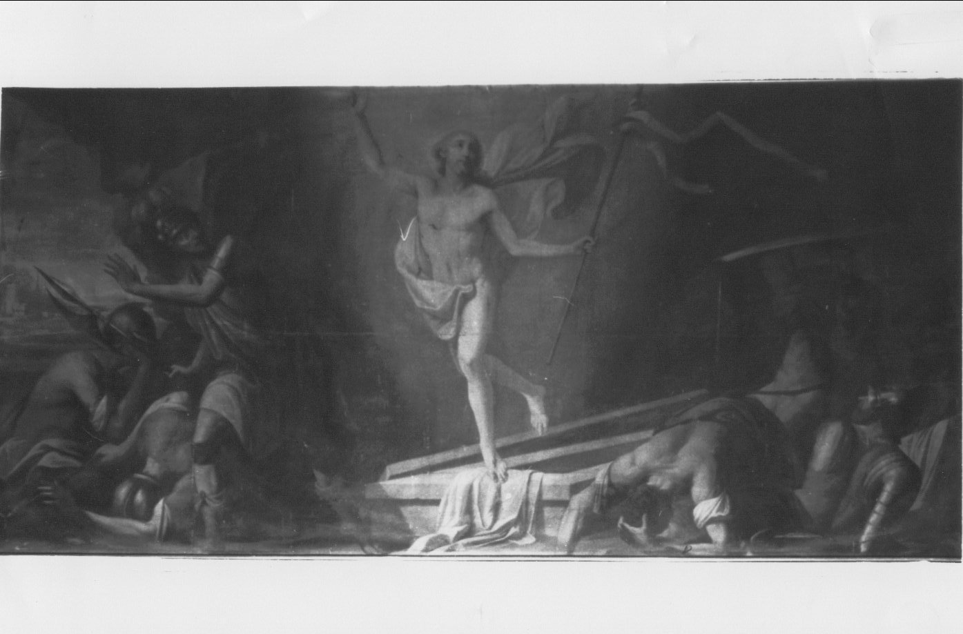 resurrezione di Cristo (dipinto) - ambito veneto (sec. XVIII, sec. XIX)