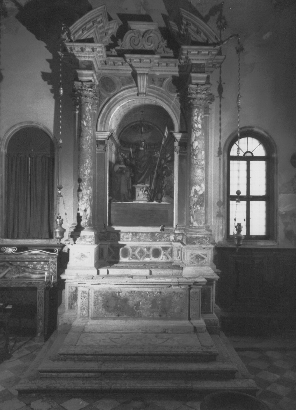 altare, insieme - ambito veneto (sec. XVIII, sec. XIX)