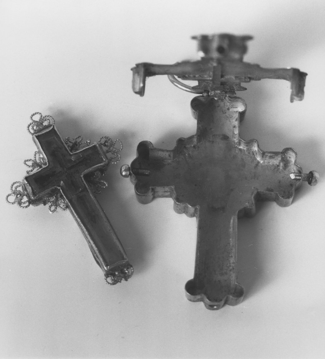 encolpio cruciforme - ambito veneto (sec. XVIII)