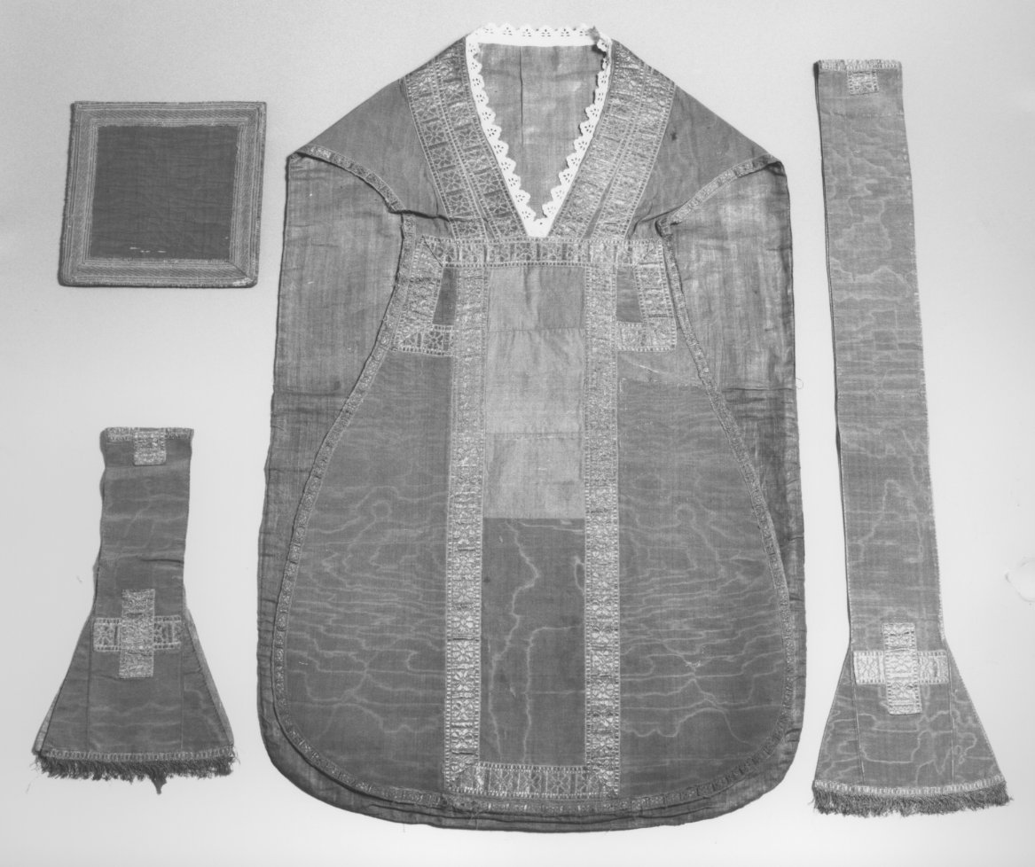 paramento liturgico, insieme - manifattura veneta (sec. XVIII)