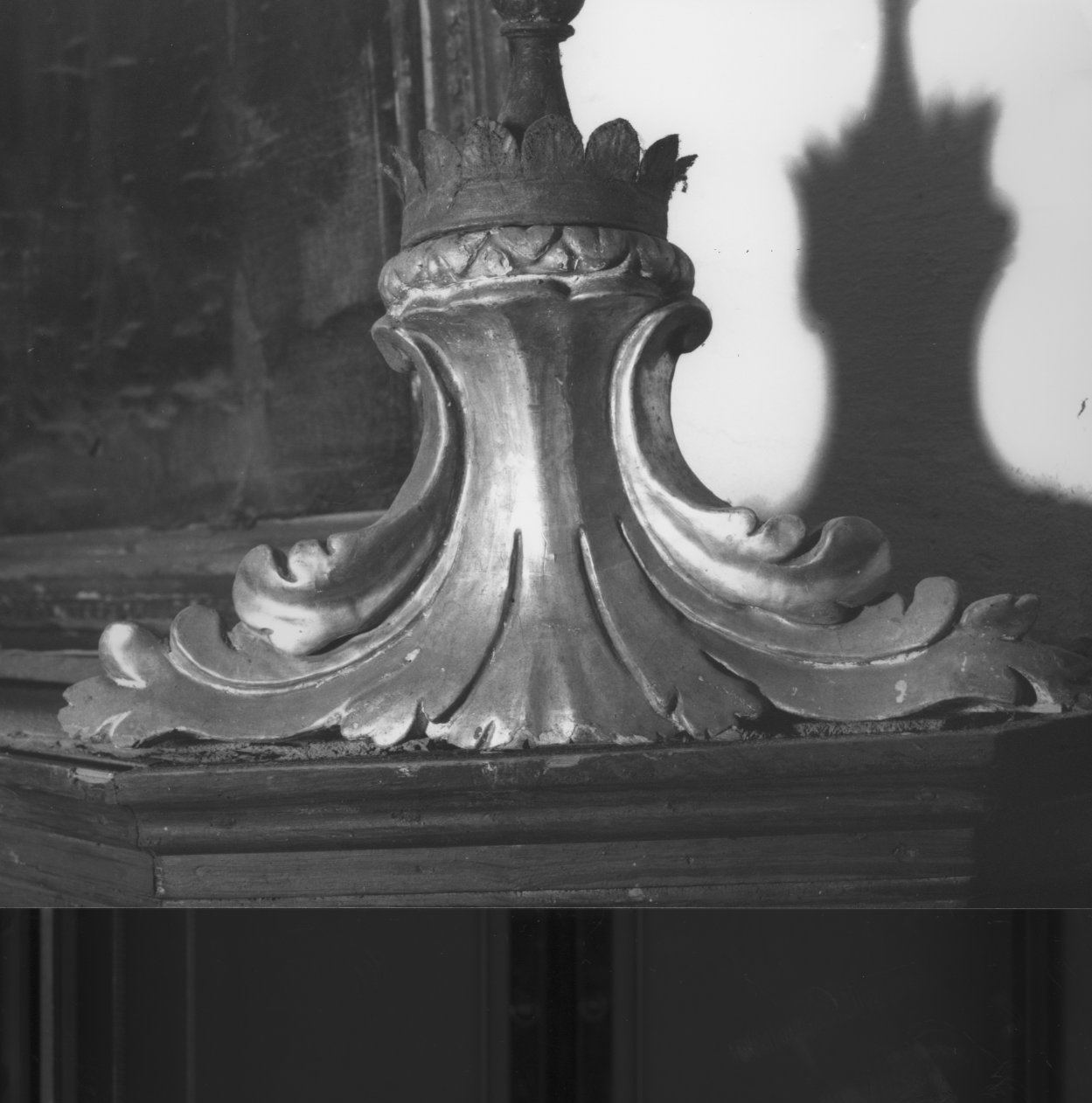 candeliere - ambito veneto (sec. XVIII)