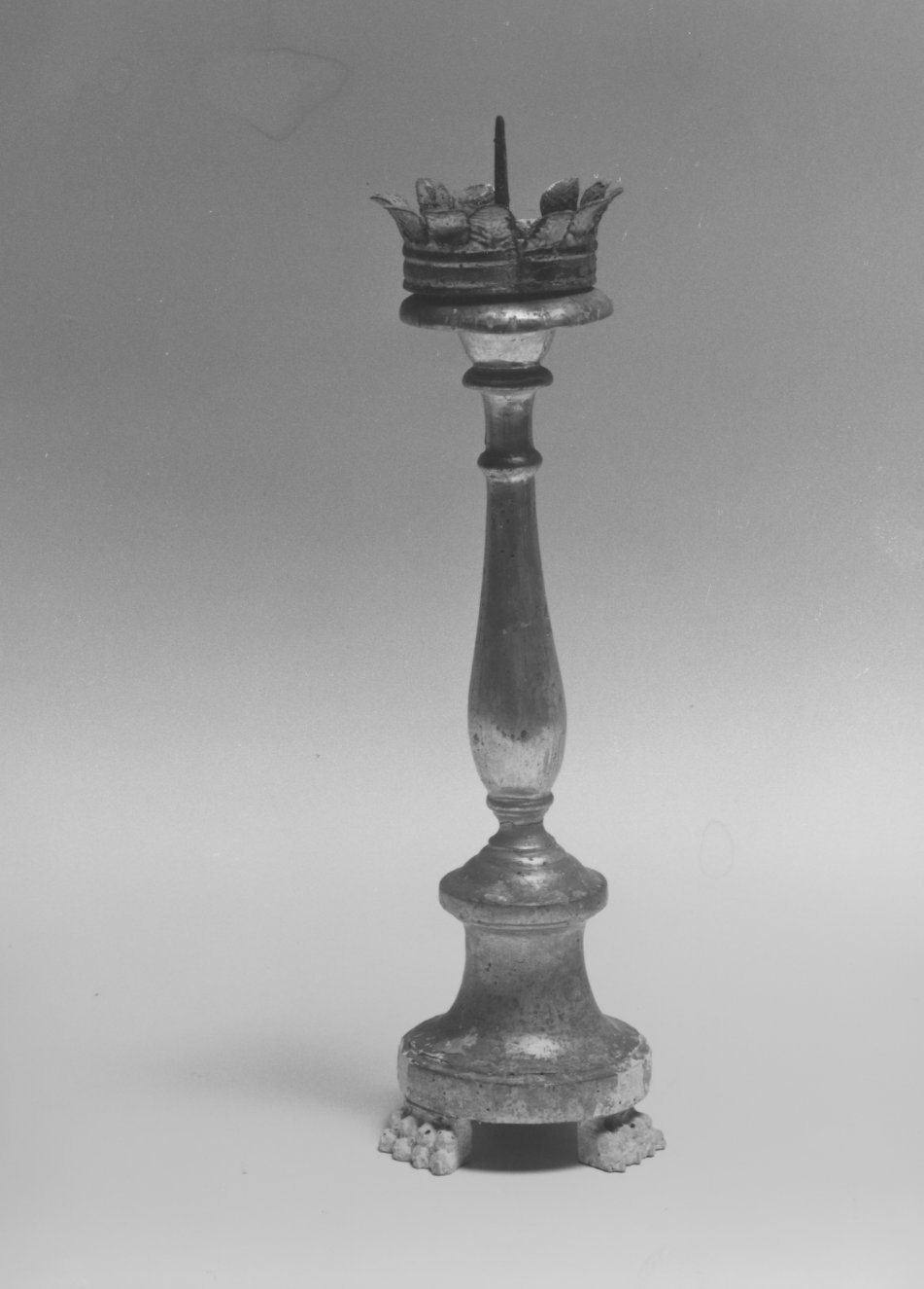 candeliere - ambito veneto (sec. XVIII)