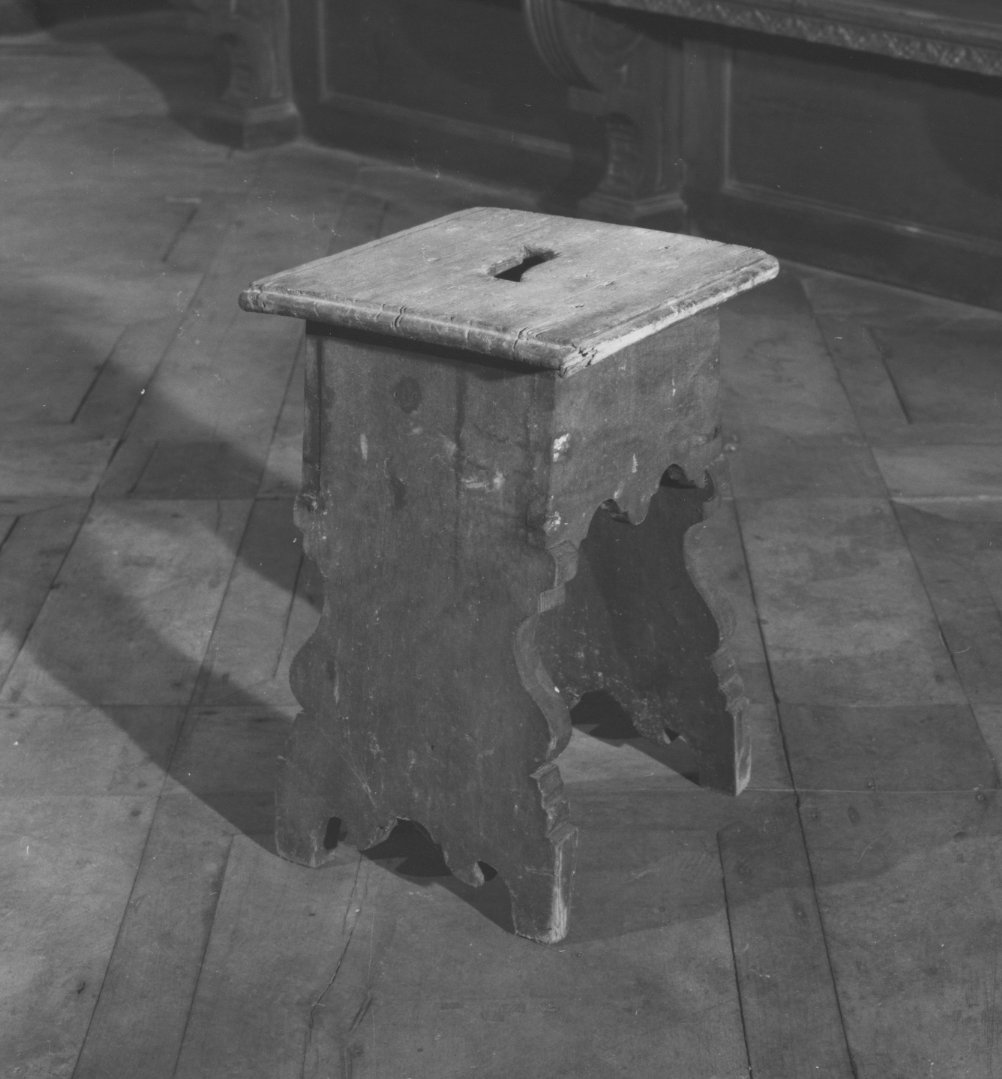 sgabello - ambito veneto (sec. XIX)