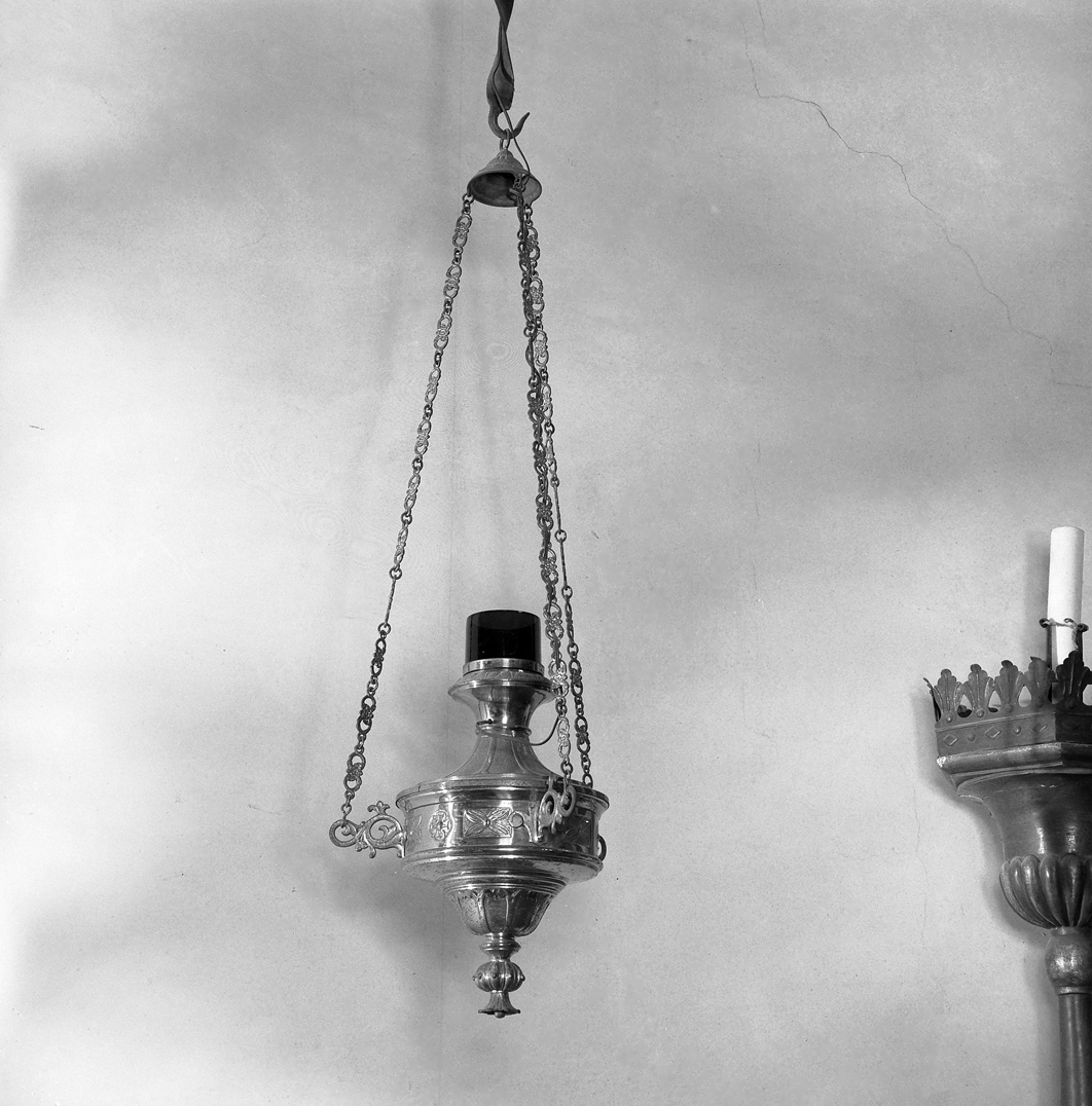 lampada pensile - ambito veneto (secc. XIX/ XX)