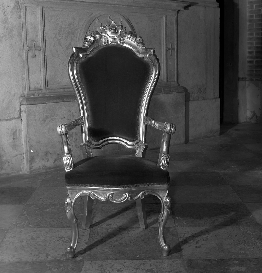 sedia - a braccioli - ambito veneto (prima metà sec. XIX)