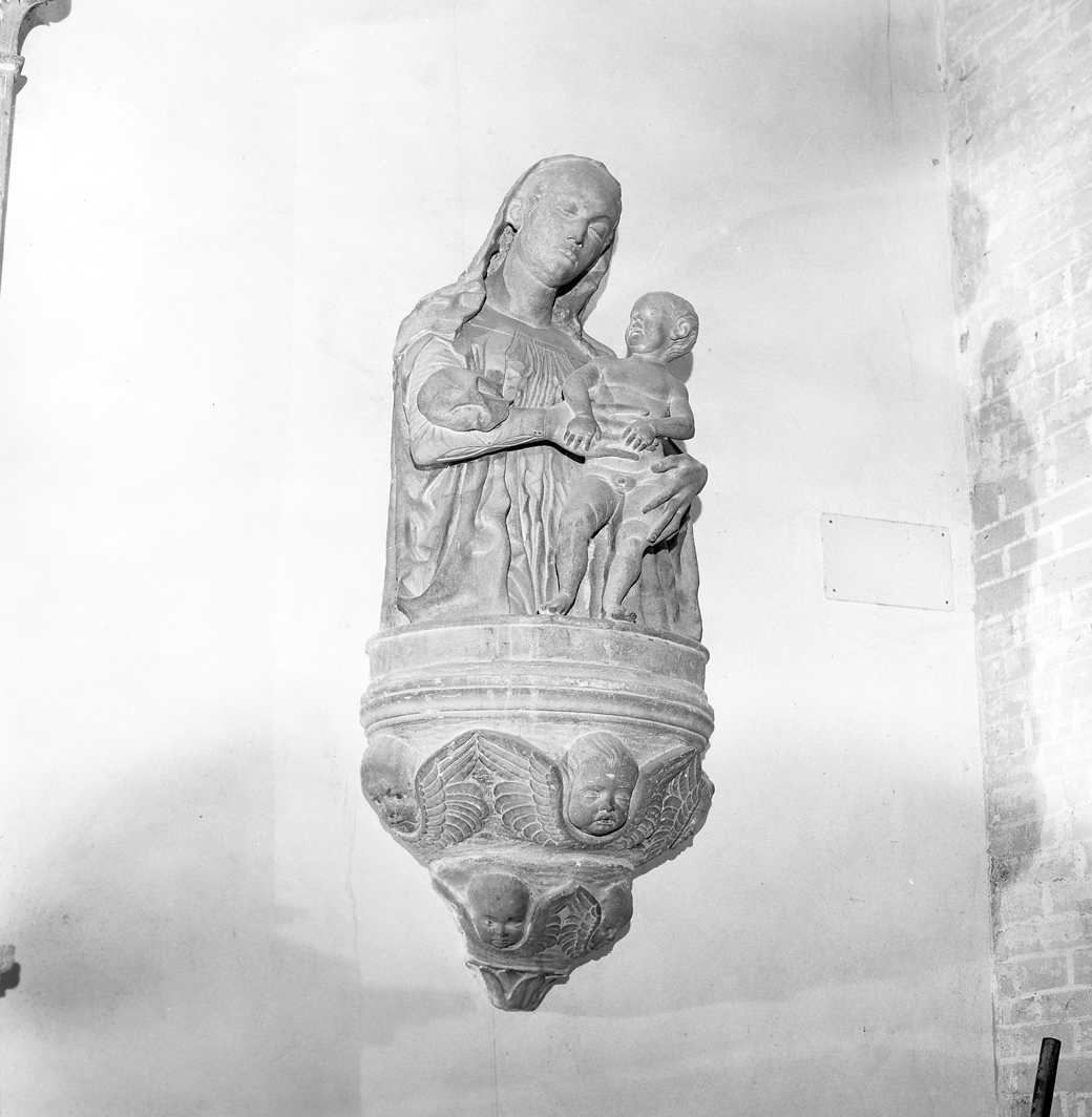 Madonna con Bambino (statua) - ambito veneto (fine sec. XV)