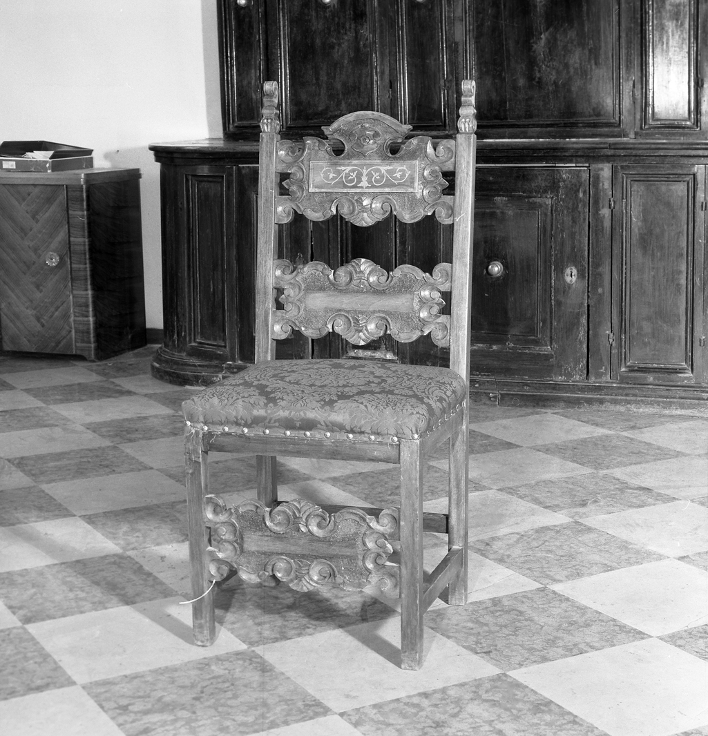 sedia - ambito veneto (sec. XVII)