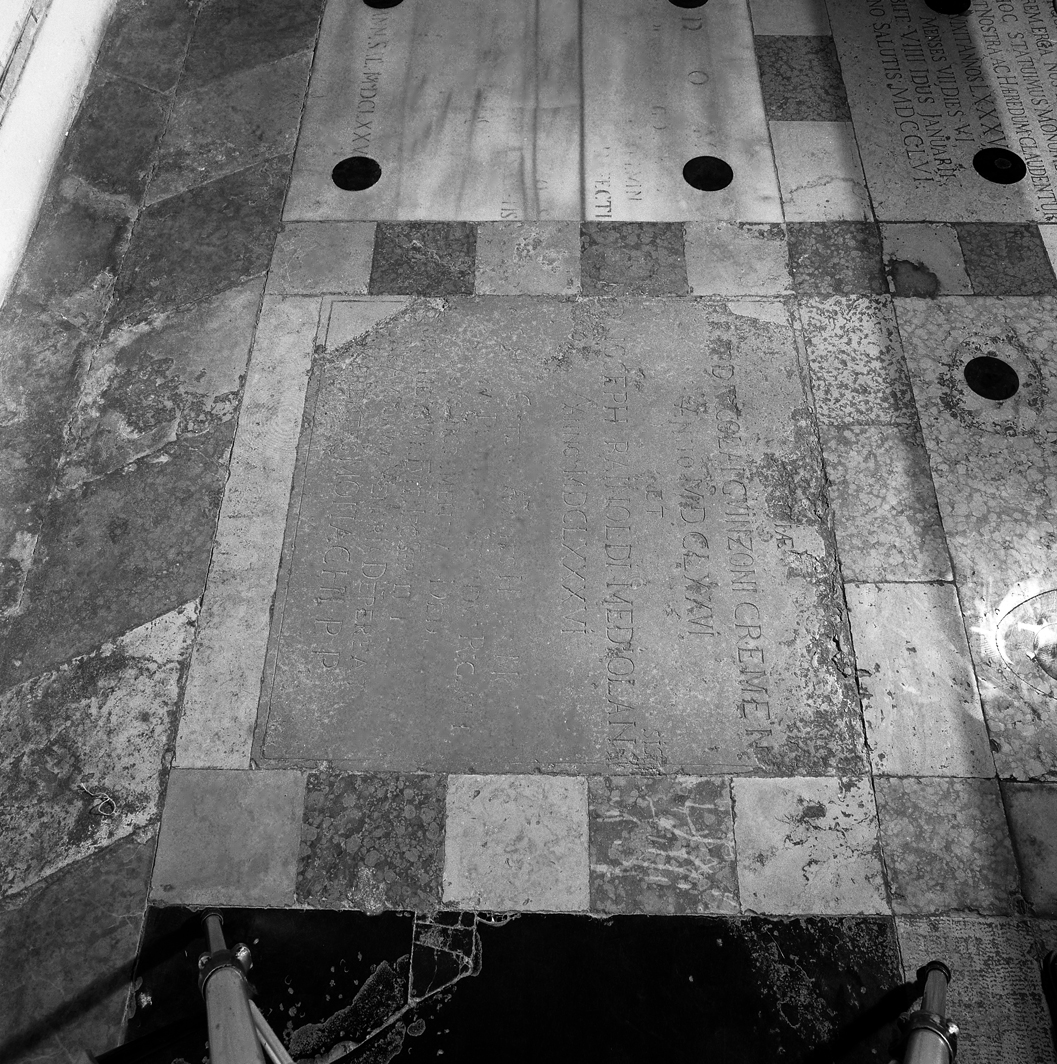 lapide tombale - ambito veneto (sec. XVII)