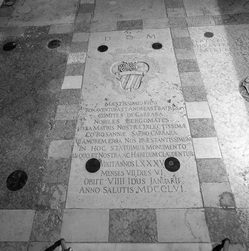 lapide tombale - ambito veneto (sec. XVIII)