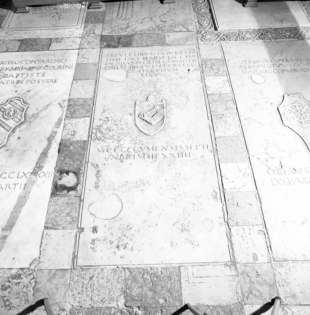 lapide tombale - ambito veneto (sec. XV)